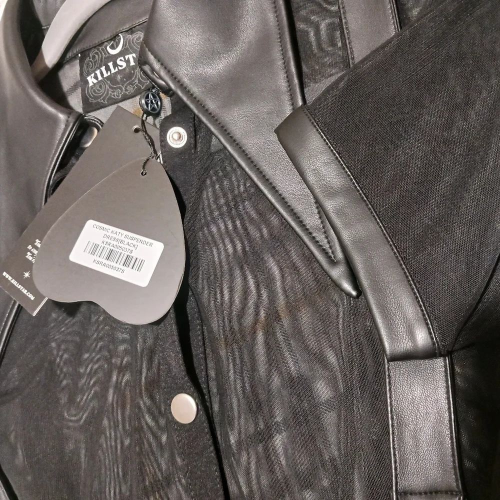 SOLD Cosmic Katy Suspender Dress Killstar - Picture 7 of 10